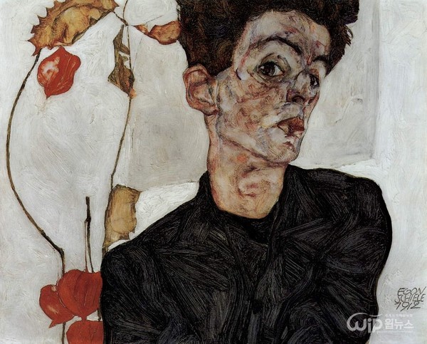 Egons Self-portrait [Photo provided : Wikipedia]