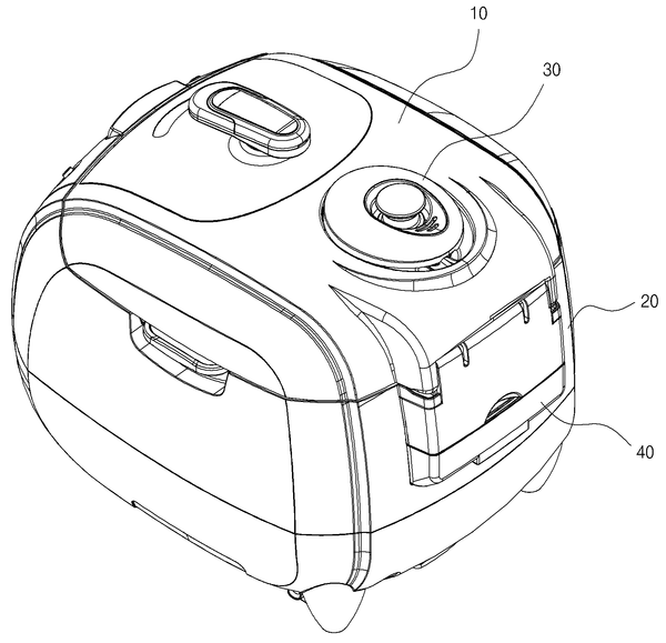 Cuckoo electric pressure cooker patent [Photo provided : Google patent]
