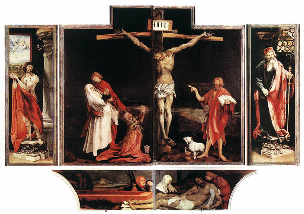 ‘Isenheim Altarpiece’ by Matthias Grünewald [Photo provided = Wikipedia]