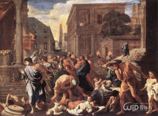 ‘The plague at ashdod’ by Nicolas Poussin [Photo provided = Wiki commons]