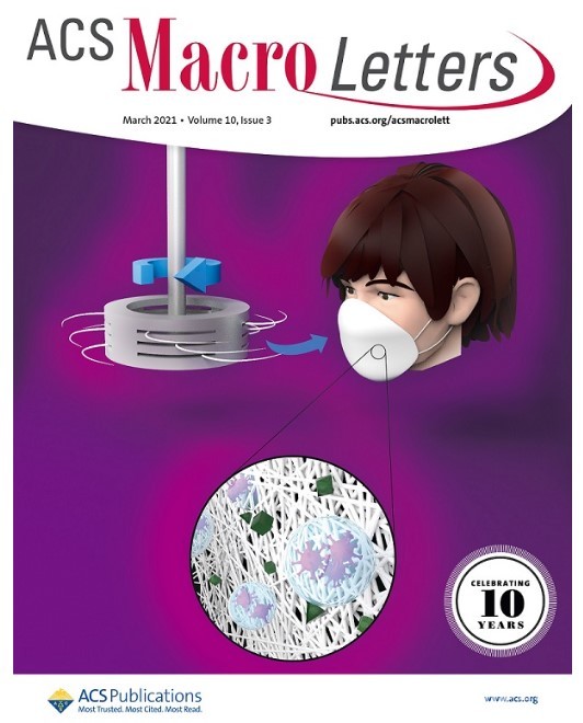 The cover of the thesis (ACS Macro Letters) [Photo provided = KAIST]