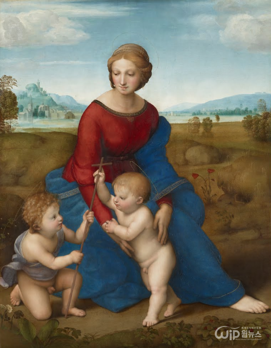 ‘Madonna in the Meadow’ by Raffaello Sanzio [Photo provided = Google Art&Culture]