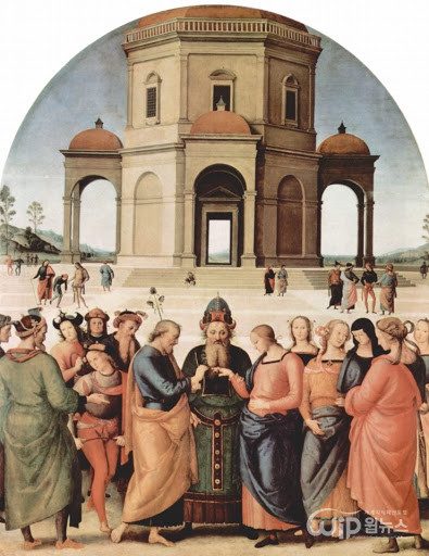 ‘Spozalizio’ by Raffaello Sanzio [Photo provided = Wikipedia]