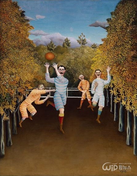 Henrys ‘The Football Players [Photo provided : Wikipedia]